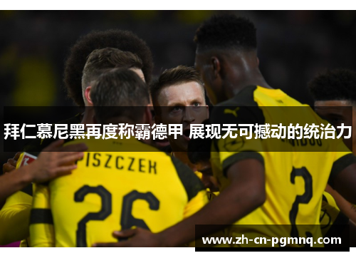 拜仁慕尼黑再度称霸德甲 展现无可撼动的统治力